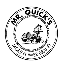 MR.  QUICK'S MORE POWER BRAND