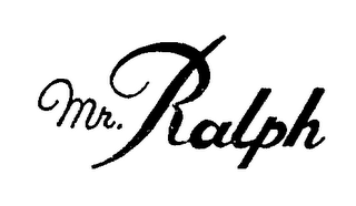 MR. RALPH logo