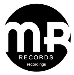 MR RECORDS RECORDINGS logo
