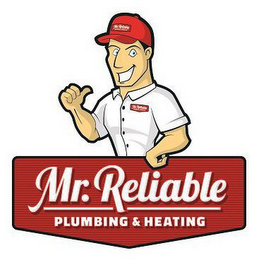 MR. RELIABLE PLUMBING & HEATING logo