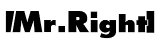 |MR. RIGHT| logo