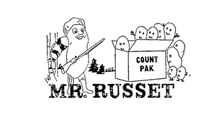 MR. RUSSET COUNT PAK logo