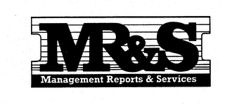 MR & S MANAGEMENT REPORTS & SERVICES logo