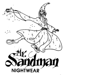 MR. SANDMAN NIGHTWEAR logo