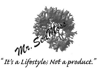 MR. SEAMOSS "IT'S A LIFESTYLE; NOT A PRODUCT." logo