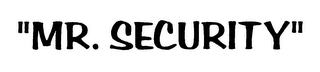 "MR. SECURITY" logo
