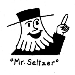 "MR. SELTZER" logo