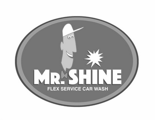MR. SHINE FLEX SERVICE CAR WASH logo