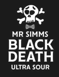 MR SIMMS BLACK DEATH ULTRA SOUR logo
