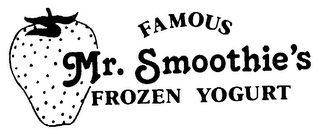 MR. SMOOTHIE'S FAMOUS FROZEN YOGURT logo