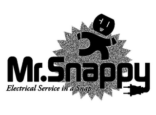 MR. SNAPPY ELECTRICAL SERVICE IN A SNAP logo