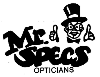 MR. SPECS OPTICIANS logo