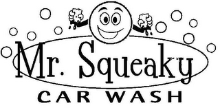 MR. SQUEAKY CAR WASH logo