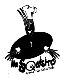 MR. SQUISITO SQUEEZE THE ITALIAN TASTE logo