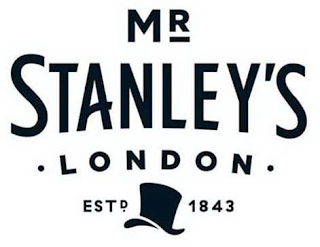 MR STANLEY'S LONDON ESTD 1843 logo