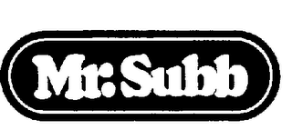 MR. SUBB logo