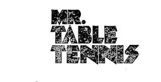 MR. TABLE TENNIS logo