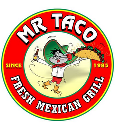 MR TACO FRESH MEXICAN GRILL SINCE 1985 logo