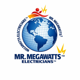 MR. TM MR. MEGAWATTS TM ELECTRICIANS TM MEGAWATTS ELECTRICIANS TM logo