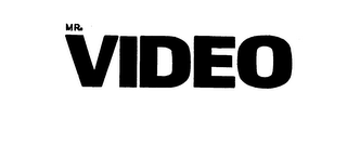 MR. VIDEO logo