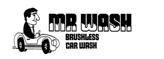 MR WASH BRUSHLESS CAR WASH logo