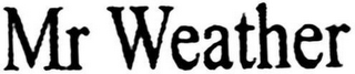 MR WEATHER logo