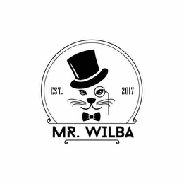 MR. WILBA EST 2017 logo