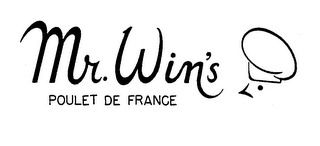 MR. WIN'S POULET DE FRANCE logo