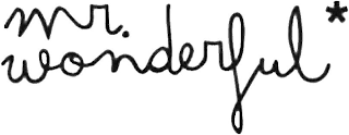 MR. WONDERFUL * logo