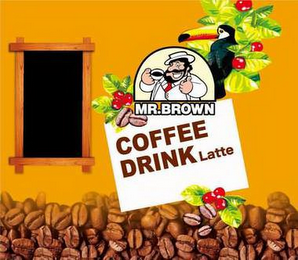 MR.BROWN COFFEE DRINK LATTE logo
