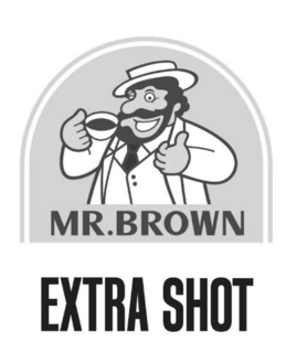 MR.BROWN EXTRA SHOT logo