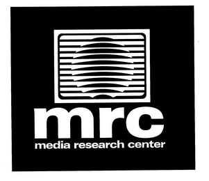 MRC MEDIA RESEARCH CENTER logo