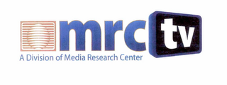 MRC TV A DIVISION OF THE MEDIA RESEARCH CENTER logo