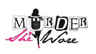 MRDER SHE WORE logo