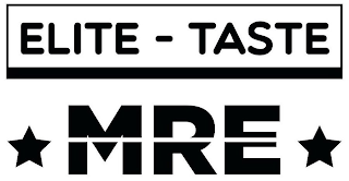 MRE ELITE-TASTE logo