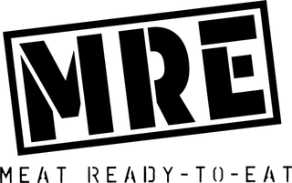 MRE MEAT READY TO EAT logo