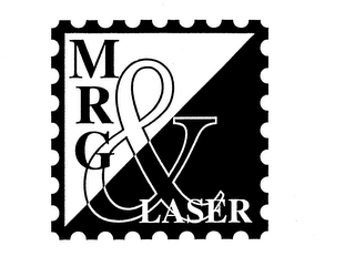 MRG & LASER logo