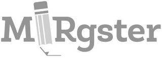 MRGSTER logo