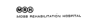 MRH MOSS REHABILITATION HOSPITAL logo