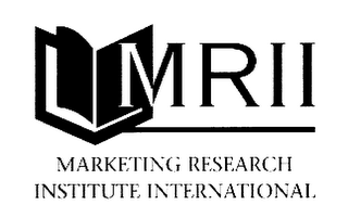 MRII MARKETING RESEARCH INSTITUTE INTERNATIONAL logo