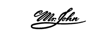 MR.JOHN logo