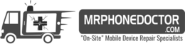 MRPHONEDOCTOR.COM "ON SITE" MOBILE DEVICER EPAIR SPECIALISTS logo