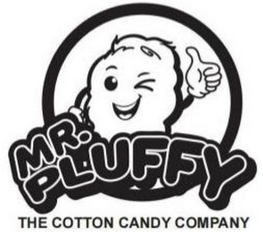 MR.PLUFFY THE COTTON CANDY COMPANY logo