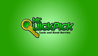MR.QUICKPICK LOCK AND ROAD SERVICE logo
