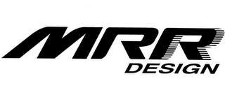 MRR DESIGN logo