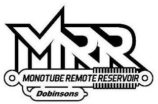 MRR MONOTUBE REMOTE RESERVOIR DOBINSONS logo