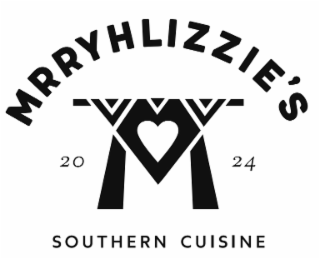 MRRYHLIZZIE'S 2024 SOUTHERN CUISINE logo
