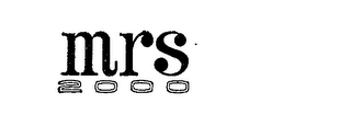 MRS 2000 logo