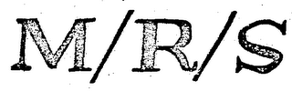 M/R/S logo