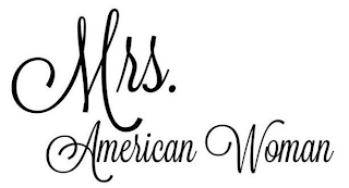 MRS. AMERICAN WOMAN logo